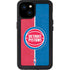NBA Detroit Pistons Canvas iPhone 15 Plus Waterproof Case